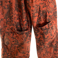 DIESEL ディーゼル P-ATLAN-PAT カーゴパンツ ストレート 迷彩 レッド カモ A03682 Size 32 福生店