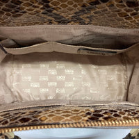 MICHAEL KORS マイケルコース パイソントートバッグ 2way ブラウン系 瑞穂店