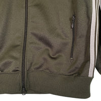 Needles ニードルズ TRACK JACKET Poly Smooth トラックジャケット ポリスムース オリーブ グレー Size M 福生店