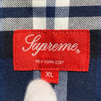 SUPREME シュプリーム 21AW Thermal Work Shirt サーマルスリーブ ワークシャツ ブルー Size XL 福生店