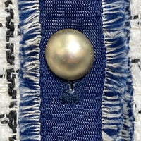 FENNEL フェンネル ツイードジャケット ブルー size38 瑞穂店