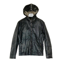 Cathy Jane キャシージェーン フーデット レザージャケット ブラック size3 瑞穂店