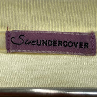 Sue UNDERCOVER アンダーカバー アイ グラフィックプリントTシャツ イエロー レディース SUY2801 Size 2 瑞穂店