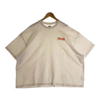 SEE SEE シーシー SUPER BASIC スーパーベーシック 半袖 Tシャツ ホワイト オレンジ Size L 福生店
