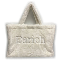 Darich ダーリッチ LUCKY BAG 2024 ノベルティ ファー トートバッグ ホワイト 瑞穂店
