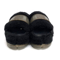 UGG アグ 1131971 Fluffita Clear ムートンサンダル ブラック size24cm※かかと使用感あり 瑞穂店