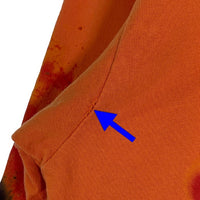 GENTLEFULLNESS ジェントルフルネス プリント ロングスリーブTシャツ オレンジ Size XL 福生店