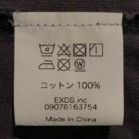 EXODUS エクソダス 酔生夢死 T-SHIRT プリントTシャツ ブラック EXDS-TEE-02 Size L 福生店