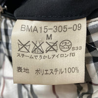 BURBERRY BLACK LABEL バーバリーブラックレーベル BMA15-305-09 裏地ノバチェック 中綿コート ブラック sizeM 瑞穂店
