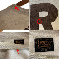 FREEWHEELERS フリーホイーラーズ POCKET SWEAT SHIRTS ポケットスウェットシャツ CATSKILLS RANGER オートミール Size 38 福生店