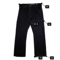 Levi's リーバイス 517 ブラックデニムパンツ ブーツカット 00517-0260 ブラック Size 36×30 福生店