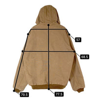 Carhartt カーハート USA製 Flame Resistant 防炎 アクティブジャケット ブラウン sizeL 瑞穂店