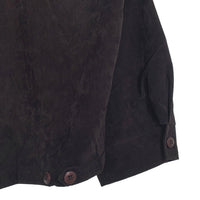 90's~ COUPE DELUX コープデラックス ジップアップジャケット ダークブラウン 中国製 Size XL 福生店