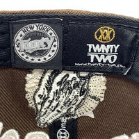 TWNTY TWO トゥエンティトゥー Mood Swings スナップバック ベースボールキャップ ブラウン 福生店