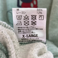 STANDARD CALIFORNIA スタンダードカリフォルニア Disney ディズニー 88/12 クルー スウェット トレーナー グリーン sizeXL 瑞穂店