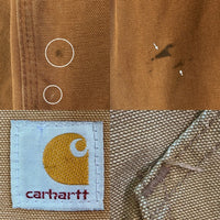 Carhartt カーハート J131 BRN USA製 アクティブジャケット 裏サーマル ブラウン sizeM 瑞穂店