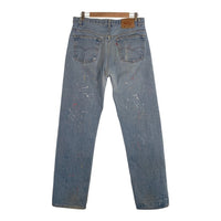 90's Levi's リーバイス 501 テーパードデニムパンツ インディゴ 93年 USA製 ペンキ Size 34×32 福生店