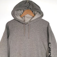 Carhartt WIP カーハート ワークインプログレス Loosefit Midweight Logo Sleeve Graphic Sweatshirt スリーブプリント プルオーバープルオーバースウェットパーカー グレー Size XL 福生店