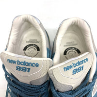 New Balance ニューバランス M991BSG Engrand製 スニーカー ブルー size27cm 瑞穂店
