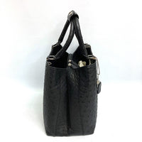 KLEIN KAROO クラインカルー オーストリッチ ハンドバッグ ブラック 瑞穂店