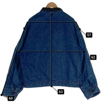 60's Sears シアーズ 裏キルティング デニム ジャケット インディゴ Size XL (46-48) 福生店