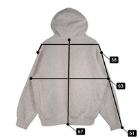 SUPREME シュプリーム 23AW Box Logo Hooded Sweatshirt ボックスロゴ プルオーバースウェットパーカー アッシュグレー 迷彩 Size M 福生店