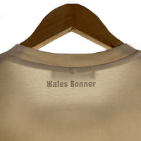 Wales Bonner ウェールズボナー 24AW HOWARD UNIVERSITY JAZZ T-SHIRT 半袖 プリントTシャツ ナチュラル Size M 福生店