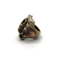 40-50's メキシカンリング ドラゴン MEXICO刻印 合金 Size 20-21号 福生店