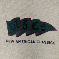 MFC STORE エムエフシーストア MFC$ FLAG22 OVERSIZE CREWNECK クルーネックスウェットトレーナー サンドベージュ Size L 福生店
