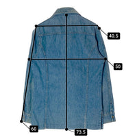 Lee リー 70's 三角タグ デニムシャツジャケット ライトインディゴ sizeS-R 瑞穂店