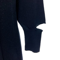 DIESEL ディーゼル 薄手ニットワンピース 黒 黄 紫 size不明 瑞穂店