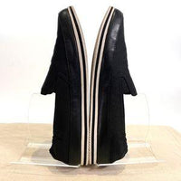 PRADA SPORT プラダスポーツ ナイロン レザー スリッポン スニーカー ブラック 4D2806 Size 8 (27cm) 福生店