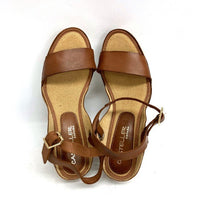 casteller カステリェールウェッジサンダル deuxieme classe ドゥーズィエムクラス 茶 size39 瑞穂店