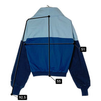 GERRY ジェリー 80's USA製 カラーブロック ブルゾン ブルー sizeS 瑞穂店