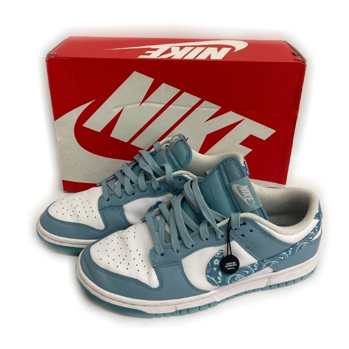 Nike ナイキ WMNS Dunk Low ESS Blue Paisley ウィメンズ ダンク ペイズリー スニーカー ブルー size27cm  瑞穂店