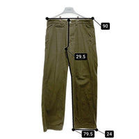 PAY DAY ペイデイ PD-EX01PT ハンバーガータグ 復刻 ヘリンボーン ワークパンツ カーキ size34 瑞穂店