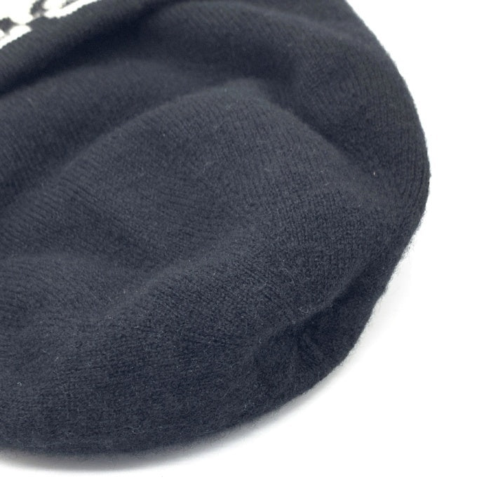 BURBERRY LONDON ENGLAND バーバリー ニットビーニー ブラック