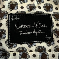 NUMBER(N)INE ナンバーナイン カート期 パジャマシャツ ホワイト ハート涙 Size 3 福生店
