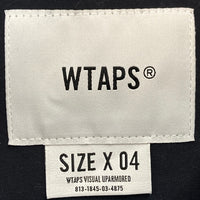 WTAPS ダブルタップス 192BRDT-JKM03 19AW SHERPA JACKET NYLON TAFFETA シェルパジャケット ブラック size04 瑞穂店