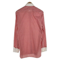 TURNBULL&ASSER ターンブル&アッサー ギンガムチェック クレリックシャツ レッド Size 15 1/2 福生店