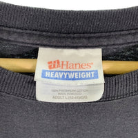 00's GUNS N' ROSES ガンズアンドローゼズ プリントTシャツ ブラック Hanes メキシコ製 2007コピーライト Size L 福生店