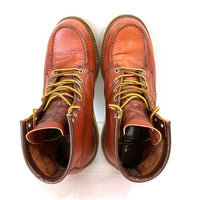RED WING レッドウィング 8875 モックトゥ ワークブーツ アイリッシュセッター オロラセット 08年ブラウン Size 24.5cm 瑞穂店