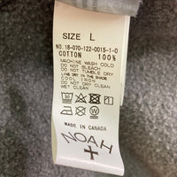 NOAH ノア 18-070-122-0015-1-0 ジップパーカー グレー sizeL 瑞穂店