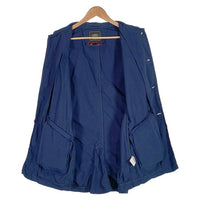 PAZZO パッゾ ポリエステル ナイロン ジャケット ハーフ ネイビー Size 50 福生店