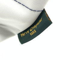 Herve Chapelier エルベシャプリエ 舟型 ナイロン トートバッグ ハンド ホワイト ブルー 福生店