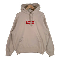 SUPREME シュプリーム 24AW Box Logo Hooded Sweatshirt ボックスロゴ プルオーバースウェットパーカー ストーン Size M 福生店