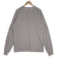 NEW BALANCE ニューバランス WTAPS ダブルタップス AW ACADEMY LS TEE 長袖 Tシャツ グレー Size L 福生店