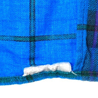 PENDLETON ペンドルトン USA製 半袖 チェックシャツ ブルーxパープル sizeM 瑞穂店