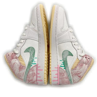NIKE ナイキ DD1666-100 GS Air Jordan 1 Mid Paint Drip エアジョーダン スニーカー ホワイト size24.5cm 瑞穂店