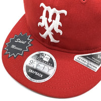 SAINT Mxxxxxx セントマイケル 24SS New Era ニューエラ 9FIFTY スナップバック ベースボールキャップ レッド 福生店